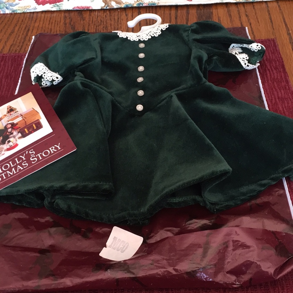 American Girl Molly’s Christmas Dress